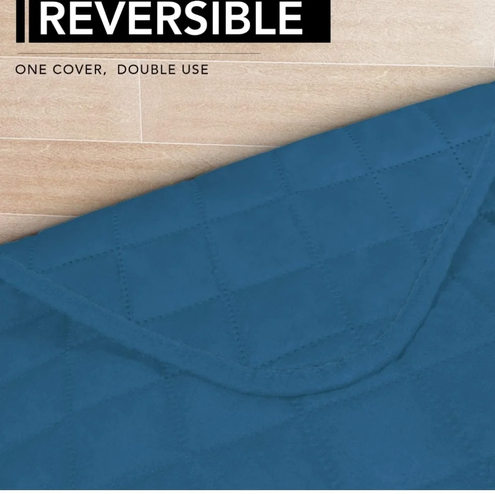 New in packaging! Reversible rectangular chaise couch cover mat pet bed